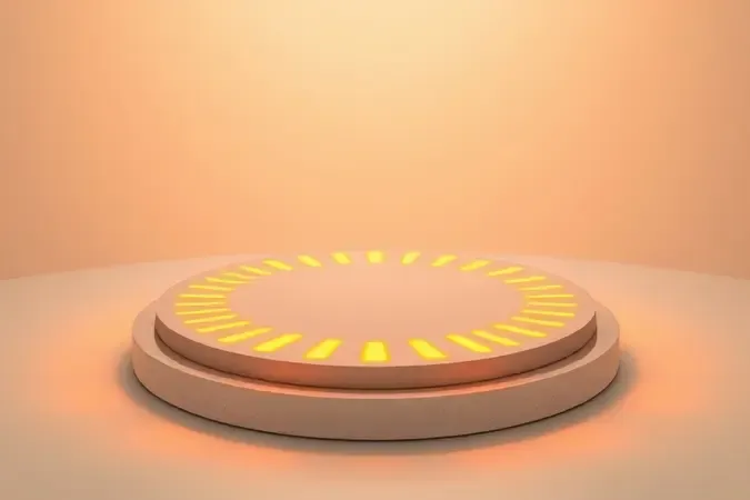 Conceito visual de distribuição uniforme de calor em micro-ondas para evitar aquecimento desigual dos alimentos.