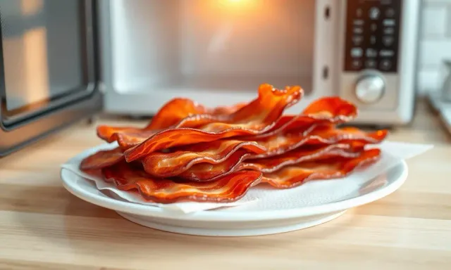 Bacon no Micro-ondas: O Guia Definitivo para Ficar Crocante e Sem Sujeira