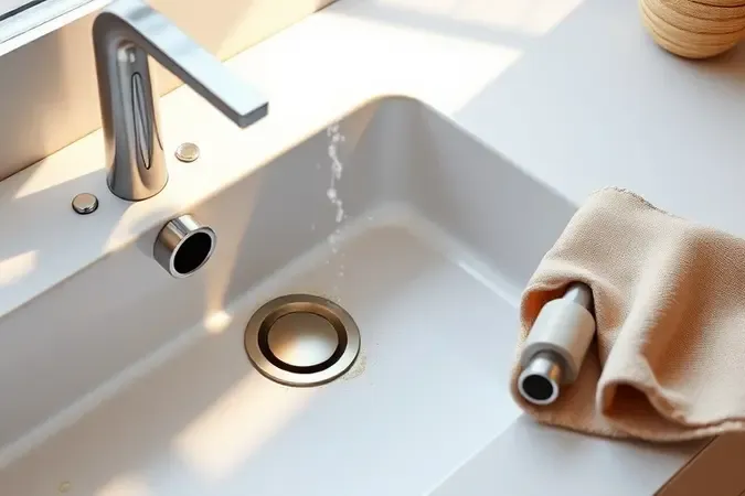 Utensílio com resíduo de cera de abelha sendo limpo com água quente e vapor em cena conceitual limpa e moderna.