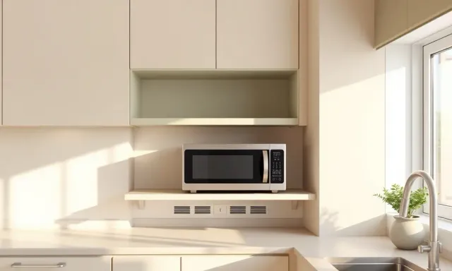 Onde Colocar Micro-ondas na Cozinha? 10 Ideias, Erros Comuns e Dicas de Segurança