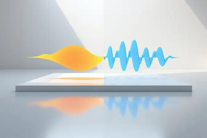 Comparação entre forma de onda contínua da tecnologia inverter e onda segmentada do micro-ondas tradicional lado a lado